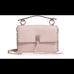 Rebecca Minkoff top handle Darren in vintage pink